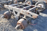 TWO TANDEM AXLE TRAILER SLIDER ASSEMBLY