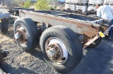 TWO TANDEM AXLE TRAILER ASSEMBLY