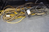 ASSORTED EXTENSION AND POWER CORDS