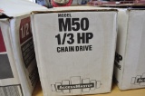 ACCESS MASTER M50 1/3 HP CHAIN DRIVE GARAGE DOOR OPENER HEAD
