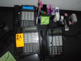 (3) OFFICE PHONES