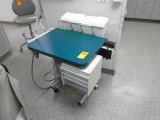 ROLLING DENTAL CART W/ASSORTED SUPPLIES