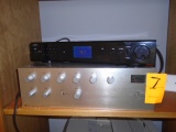 TOA A-912A AMPLIFIER & INSIGNA RADIO TUNER