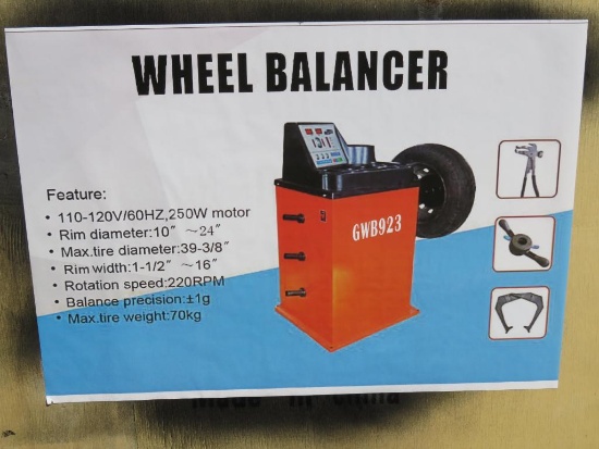 HEAVY DUTY WHEEL BALANCER