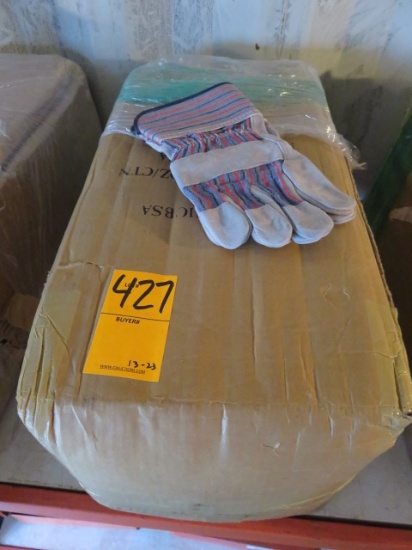 BOX OF 5 DOZEN PAIRS OF SQ211CBSA WORK GLOVES SIZE 10.5