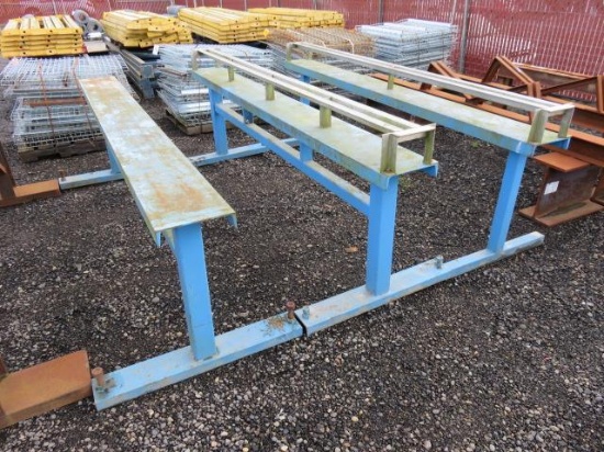 (3) 10' MATERIAL STANDS