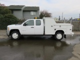 2012 CHEVROLET 3500 HD EXTENDED CAB UTILITY TRUCK