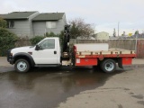 2010 FORD F550 KNUCKLE BOOM TRUCK