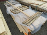 PALLET OF ASSORTED LENGTH 4'' FIR TONGUE & GROOVE BOARDS