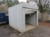 8' X 10' METAL STORAGE CONTAINER