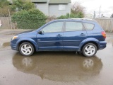 2003 PONTIAC VIBE *OREGON LOST TITLE APPLICATION - TITLE MUST BE APPLIED FOR IN OREGON