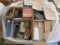 PALLET W/ (1) BOX OF 1 1/4'' PVC TUBING, (6) BOXES OF SCHILAGE DOOR HANDLE