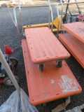 (2) REHRIG INTERNATIONAL NON-NESTABLE PLATFORM CARTS