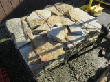 PALLET OF DECORATIVE WALL ROCK