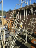 INDUSTRIAL ROLLING 6 STEP STOCK LADDER