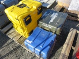 (3) ASSORTED SIZE SHIPPING CRATES