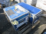 (2) ASSORTED SIZE SHIPPING CRATES