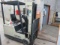 CROWN 35SCTT-S ELECTRIC FORKLIFT W/CHARGER, 3 STAGE, SIDE SHIFT, 36V, SOLID