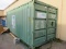 20' SHIPPING CONTAINER, SECURITY DOORS AT BOTH ENDS