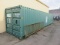 40' SHIPPING CONTAINER, SECURITY DOORS AT BOTH ENDS