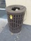 METAL GARBAGE CAN