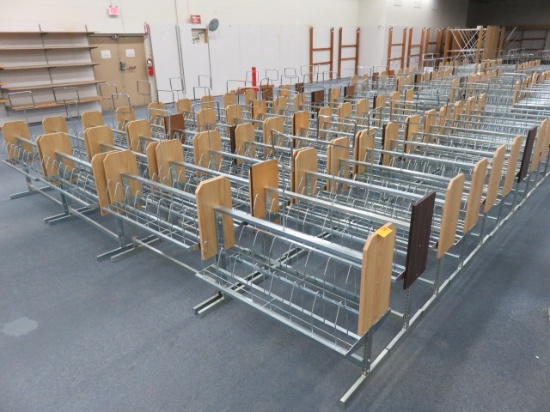 LARGE LOT OF DISPLAY RACKS