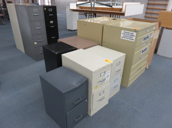 ASSORTED FILE CABINETS