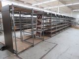 (17) SECTIONS OF METAL RACKING