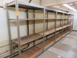 (6) SECTIONS OF METAL RACKING