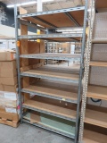 SECTION OF METAL RACKING