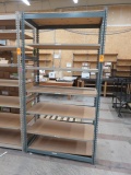 SECTION OF METAL RACKING