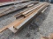 PALLET OF ASSORTED SIZE AND LENGTH ANGLE IRON, C CHANNEL SQUARE TUBE