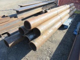 PALLET OF ASSORTED LENGTH 9'' PIPE (9 PIECES)