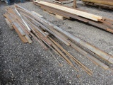 PALLET OF ASSORTED SIZE AND LENGTH SQUARE TUBING & METAL FLAT STOCK