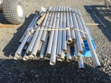 PALLET OF ASSORTED LENGTH 2'' STAINLESS STEEL TUBING