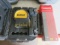 LOT W/DEWALT DW082 LASER PLUM BOB, HILTI PD4 LASER RANGE METER