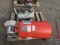 PALLET W/PORTABLE CABLE C6110 25 GALLON AIR COMPRESSOR 120V SINGLE PHASE, &