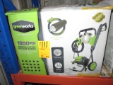 GREEN WORKS 1800 P.S.I. ELECTRIC PRESSURE WASHER MDL# GPW1800