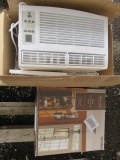 (1) G.E. WINDOW AIR CONDITIONER AHH06 W/REMOTE, & (1) ALLEN ROTH HANGING EN