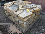 PALLET OF DECORATIVE WALL ROCK