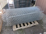 PALLET W/(1) ROLL OF 5' CYCLONE FENCE
