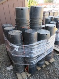 PALLET OF ASSORTED #5 NURSERY PLANTER POTS