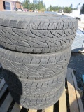 (4) BRIDGESTONE DUELER P235/70R16 TIRES