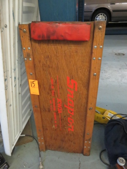 SNAP-ON WOODEN SHOP CREEPER