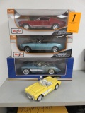 (4) DIECAST CARS