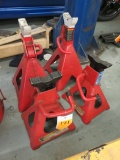 (2) 6 TON & (2) 3 TON JACK STANDS