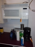 MICROWAVE, TOASTER OVEN, COFFEE MAKER