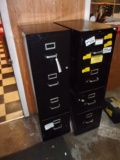 (2) 4 DRAWER FILE CABINETS