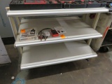 3 SHELF METAL DISPLAY RACK