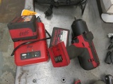 SNAP-ON 18V 1/2'' IMPACT DRIVER W/(2) BATTERIES & CHARGER
